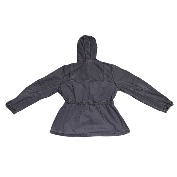 Carhartt El Paso Utility Jacket Hooded Field Coat Cinched Waist Grey- Size XL - Picture 10 of 12